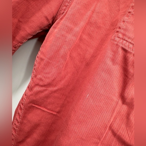 Sundry Croft Crop Pants Size 30 Deep Pockets Terra Cotta Cotton Relaxed EUC - Picture 4 of 6